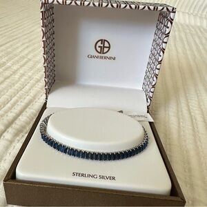 Giani Bernini CZ Sapphire Sterling Silver Bracelet